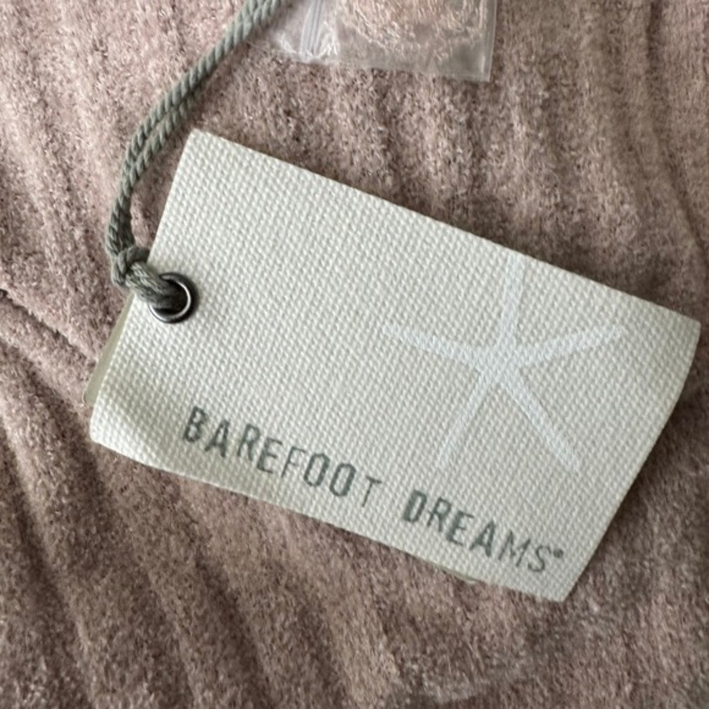 Barefoot‎ Dreams CozyChic Ultra Lite Ribbed Column Maxi Dress Faded Rose S NWT - Picture 6 of 9